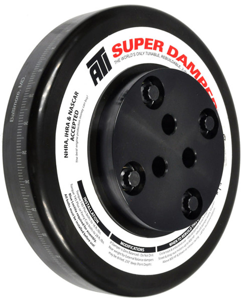 ATI Damper - 8.074in - Steel - International 640 Diesel Tractor - 3 Ring - Diesel ATI917361 ATI917361 Photo - Primary