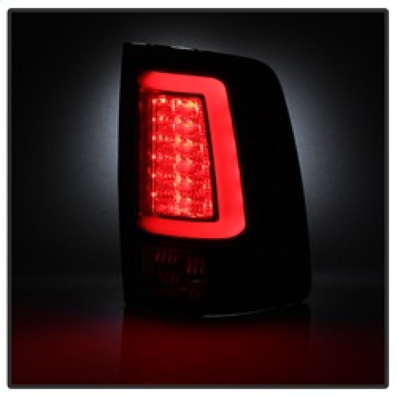 Spyder 09-16 Dodge Ram 1500 Light Bar LED Tail Lights - Black ALT-YD-DRAM09V2-LED-BK 5084026 5084026 Photo - Unmounted