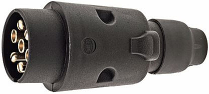 Hella Plug 7Pole 12V Plastic Housing 001930003 001930003 Photo - Primary