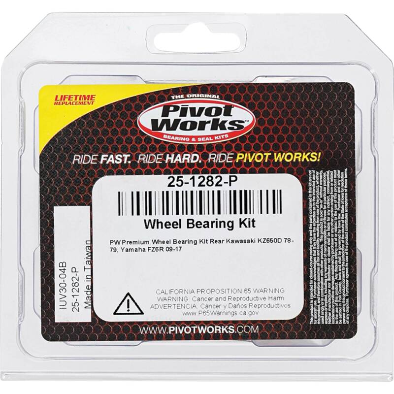 Pivot Works Kawasaki, Yamaha Wheel Bearing Kit Premium Bearings 25-1282-P 25-1282-P Photo - Primary