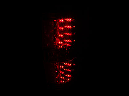 Anzo 2009-2014 Ford F-150 LED Taillights Red/Clear 311139 Photo - Mounted