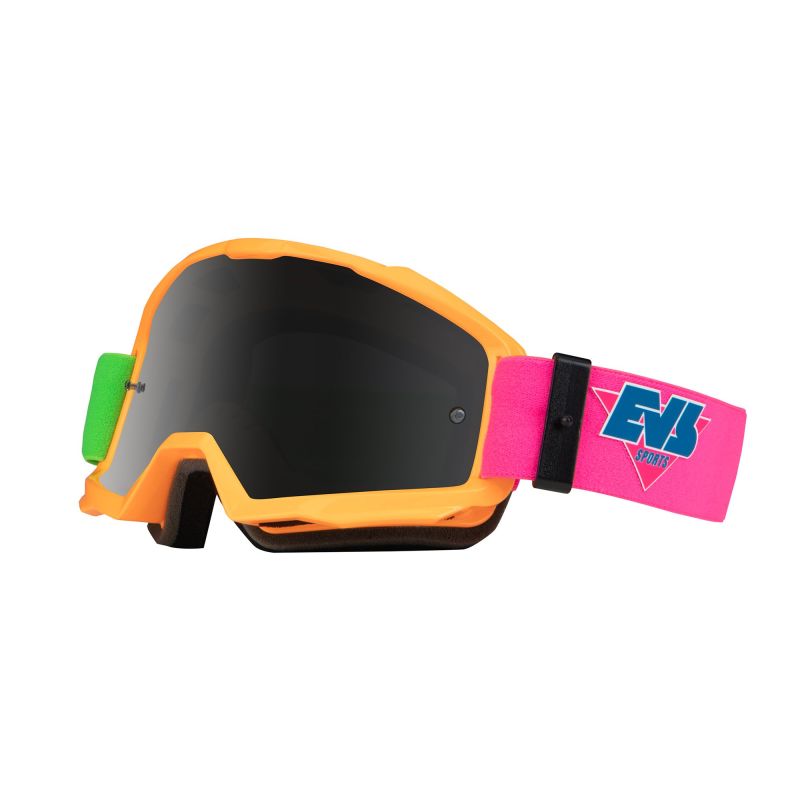 EVS Origin Goggle - Orange/Green/Pink GO-RETRO