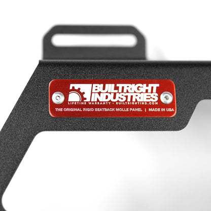 BuiltRight Industries 2021+ Ford Bronco Seat Back Tech Plate Kit 104049 104049 Photo - out of package