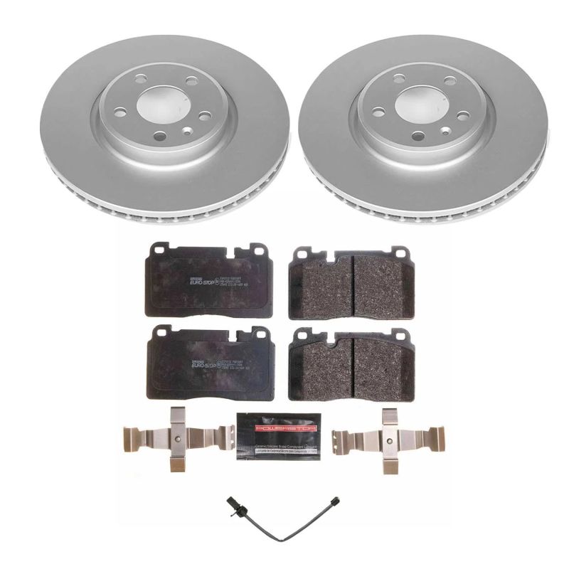 Power Stop 14-17 Audi Q5 Front Euro-Stop Brake Kit ESK7653 ESK7653 Photo - Primary