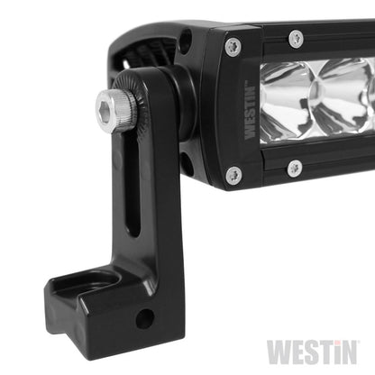 Westin Xtreme LED Light Bar Low Profile Single Row 10 inch Flex w/5W Cree - Black 09-12270-10S 09-12270-10S Photo - Unmounted
