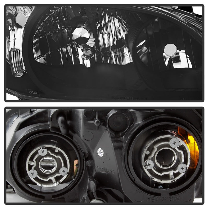 SPYDER xTune 04-05 Honda Civic (Excl Hatchback/Si) OEM Style Headlights - Black (HD-JH-HC04-4D-AM-BK) 9042706 9042706 Photo - Unmounted