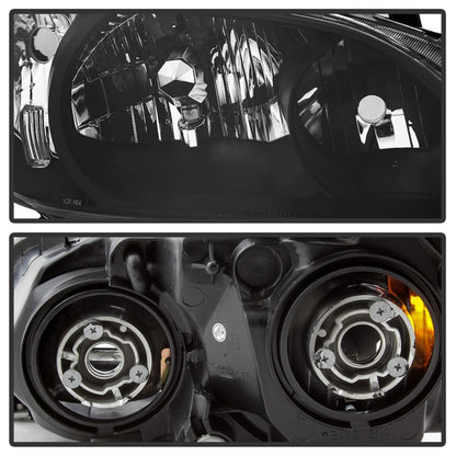 SPYDER xTune 04-05 Honda Civic (Excl Hatchback/Si) OEM Style Headlights - Black (HD-JH-HC04-4D-AM-BK) 9042706 9042706 Photo - Unmounted