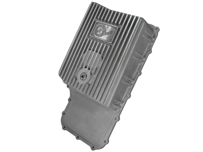 aFe Transmission Pan, Machined Fins - Ford Trucks 11-16 V8-6.7L (td) (6R14 46-70180 Photo - Primary