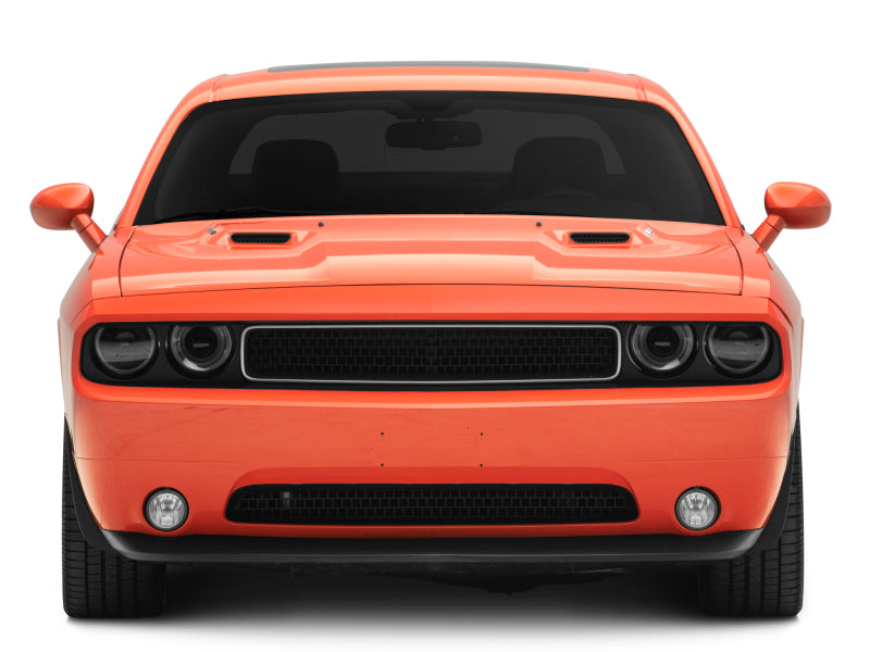 Raxiom 08-14 Dodge Challenger Halo Projctr Headlights w/Sequential Turn Signals-Blk Hsng(Clear Lens) CH3761 CH3761 Photo - Close Up