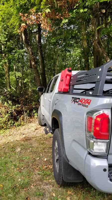 Fishbone Offroad 2016+Toyota Tacoma Long 74In Tackle Rack FB21245 FB21245 Photo - lifestyle view