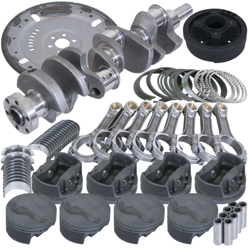 Eagle Ford 302 V-Rib Belt 164 Tooth Flexplate Balanced Rotating Assembly - 5.400in I-Beam +.030 Bore B16003LA030 B16003LA030 Photo - Primary