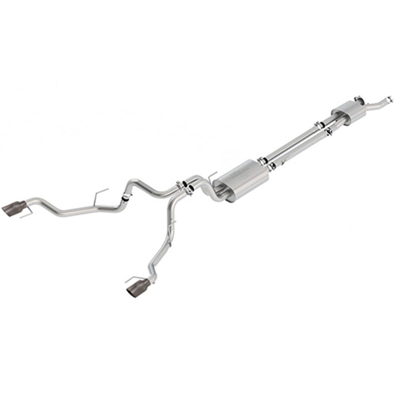 Ford Performance Parts 2017 F150 Raptor 3.5L Sport Cat-Back Exhaust System Dual Rear Exit M-5200-F15RSCF Photo - Unmounted
