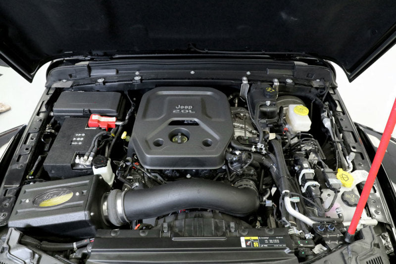 Airaid 18-20 Jeep Wrangler JL 2.0L L4 Performance Air Intake System 315-361 315-361 Photo - Mounted