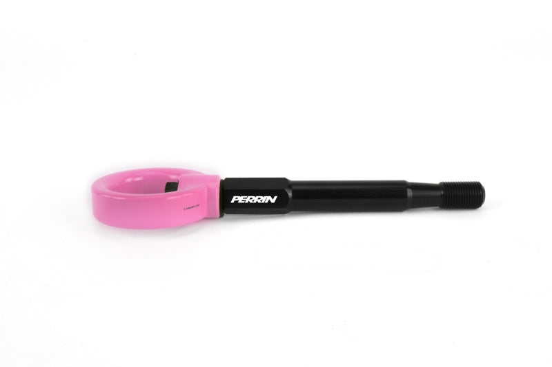 Perrin Performance Perrin 15-19 Subaru WRX/STI Tow Hook Kit (Rear) - Hyper Pink PSP-BDY-252HP