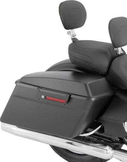 Mustang Motorcycle Mustang 08-21 Harley FL Touring Recessed Passenger Seat with Backrest - Black 79676 79676 Photo - Primary