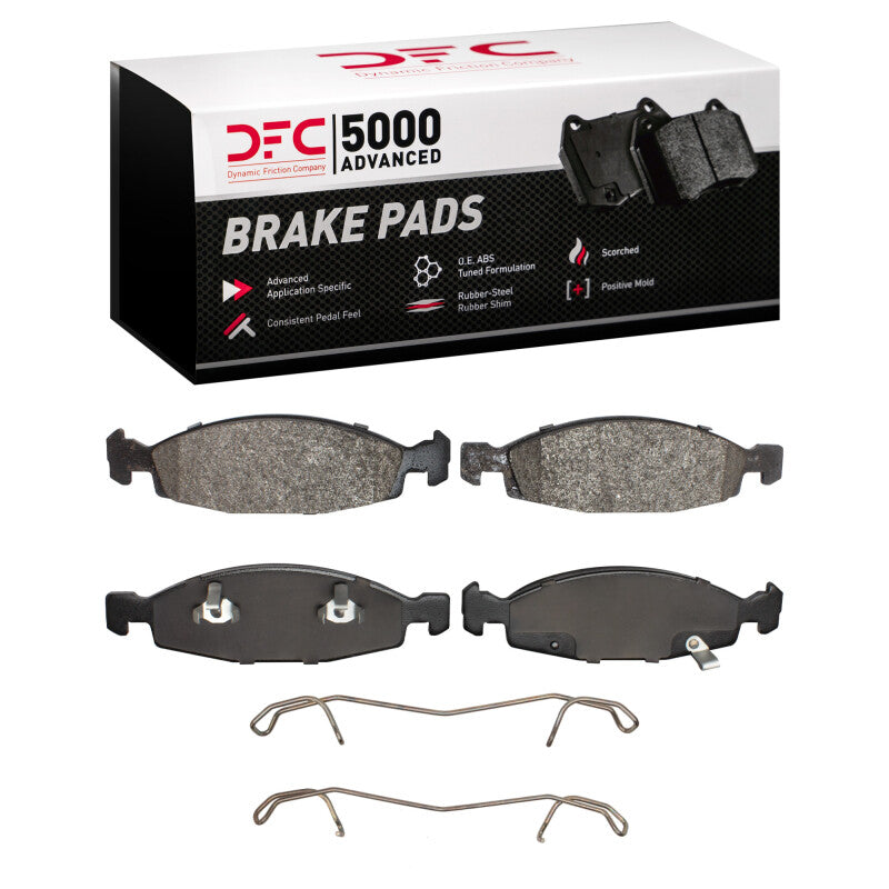 DFC DFC 5000 Advanced Semi Met Brake Pads Brakes, Rotors & Pads Brake Pads - OE main image