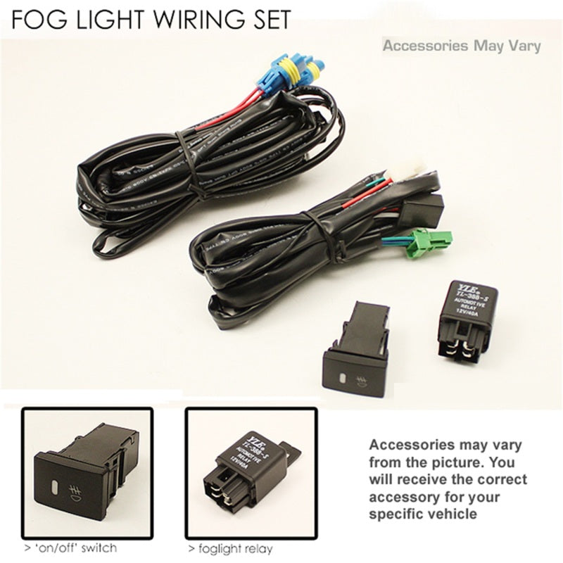 Spyder Mazda 3 2.5L 2010-2011 (excluding Speed3 Models)OEM Fog Lights w/Switch Clear FL-MM32010-C 5070456 5070456 Photo - Unmounted