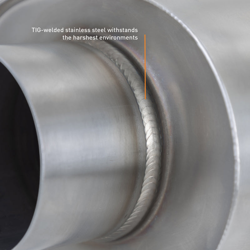 Mishimoto Universal Resonator with 2.5in Inlet/Outlet - Brushed MMEXH-RES-25BR MMEXH-RES-25BR User 1