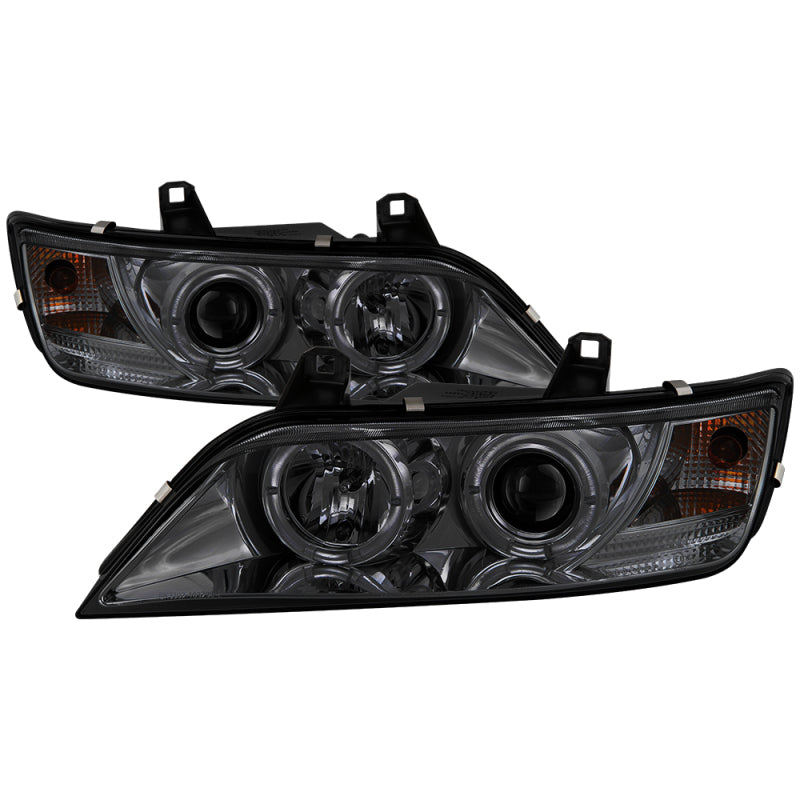 Spyder BMW Z3 96-02 Projector Headlights LED Halo Smoke High H1 Low H1 PRO-YD-BMWZ396-HL-SM 5009104 5009104 Photo - Primary