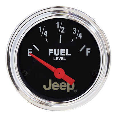 Autometer Gauge, Fuel Level, 2 1/16", 0?E To 90?F, Elec, Jeep 880243 Photo - Primary