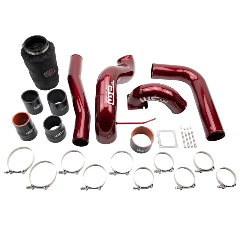 Wehrli 03-07 Dodge 5.9L Cummins High Flow Intake Bundle Kit - Candy Red WCF100680-CR