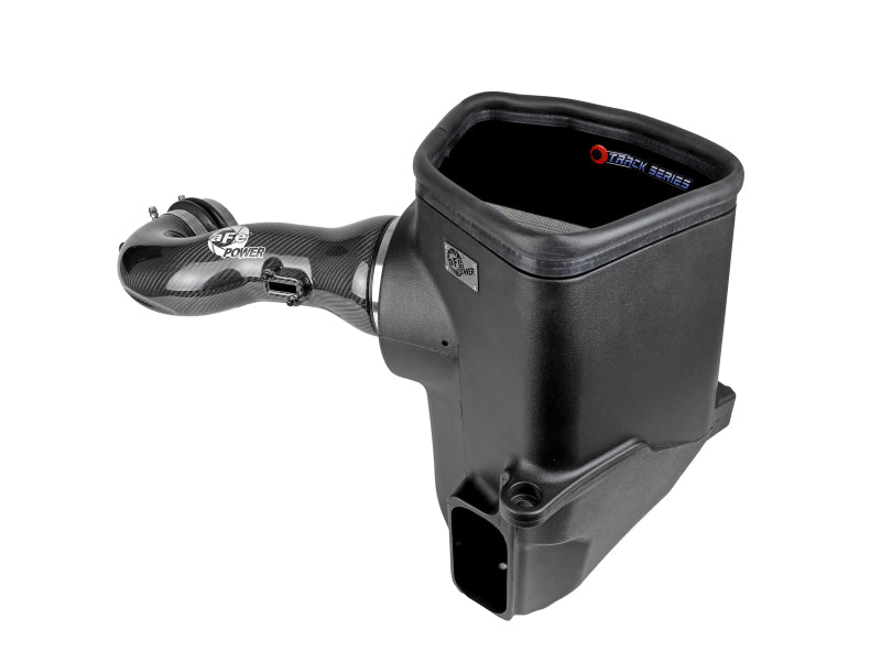 aFe 19-21 GM Trucks 5.3L/6.2L Track Series Carbon Fiber Cold Air Intake System W/ Pro Dry S Filters 57-10015D 57-10015D Photo - Primary