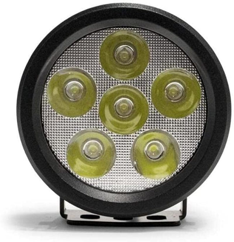 DV8 Offroad 3.5in Round 16W Driving Light Spot 3W LED - Black R3.5E16W3W R3.5E16W3W Photo - Unmounted