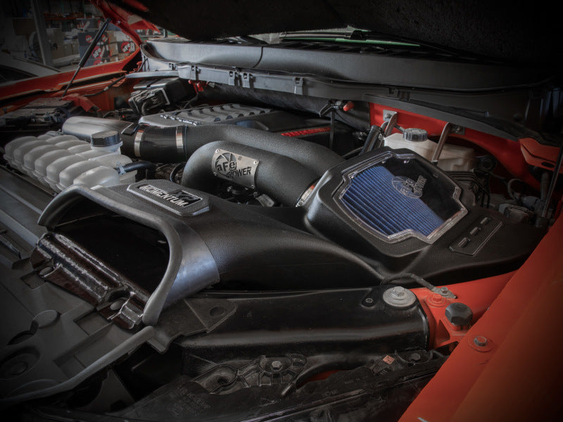 aFe Momentum GT Pro 5R Cold Air Intake System 2021-2022 Ford F-150 Raptor V6-3.5L (tt) 50-30072R 50-30072R Photo - Mounted