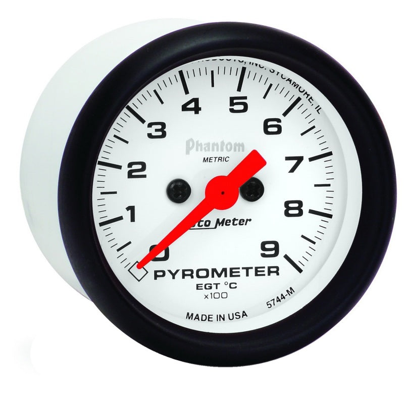 Autometer Phantom FSE 52mm 0-900 Deg C Electronic Guage Kit 5744-M 5744-M User 3