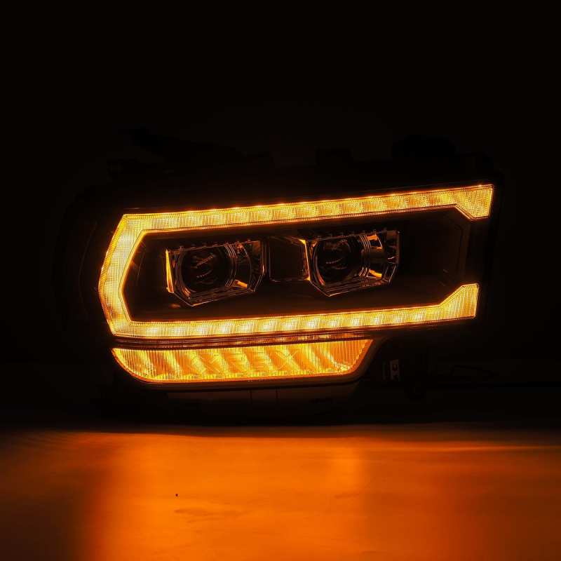 AlphaRex 19-21 Ram 2500 LUXX LED Proj Headlights Plank Style Black w/Activ Light/Seq Signal/DRL 880550 880550 User 2