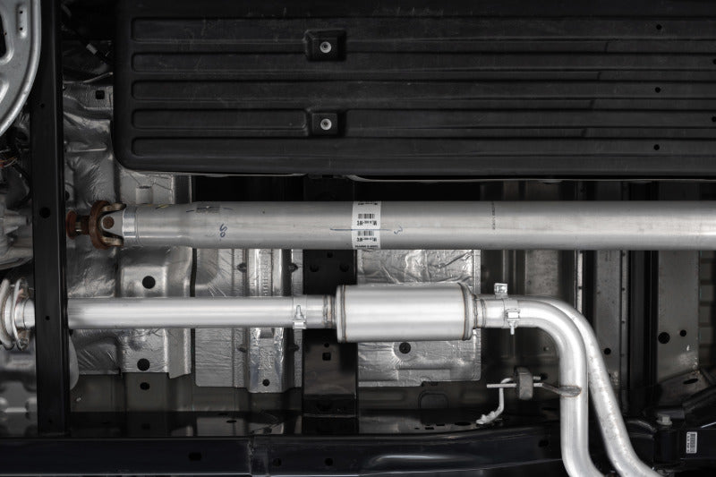 MBRP 2021 Ford F-150 2.7L EcoBoost / 3.5L EcoBoost / 5.0L 3in Cat Back Single Side Exit Alum S5217AL S5217AL Photo - Close Up