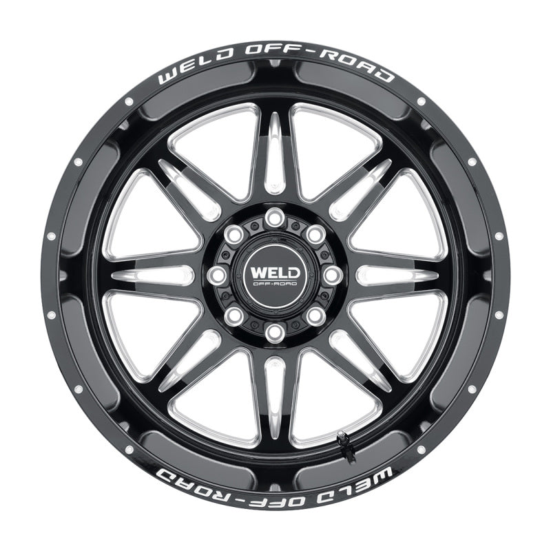Weld Cheyenne W132 Series 20x10 / 8x170 BP / -18 Offset / 4.75 BS / 125.1 Bore - Gloss Black MIL W13200017475 W13200017475 Photo - Primary
