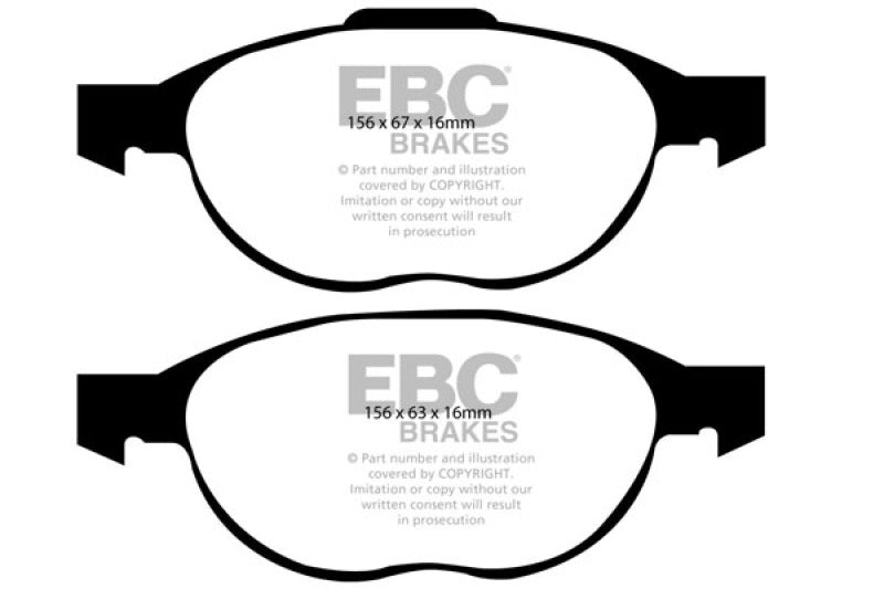 EBC Disc Brake Pad Set DP21524 Photo - Primary