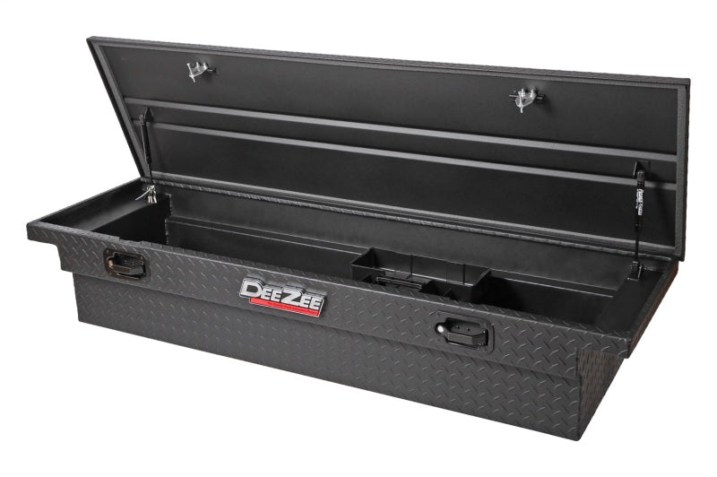 Dee Zee Deezee Universal Tool Box - Red Crossover - Single Lid Black BT Pull Handle (Low/Txt Blk) DZ10170LTB DZ10170LTB Photo - Unmounted