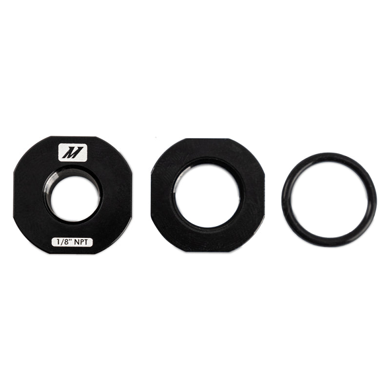 Mishimoto 1/8in NPT CNC-Machined Nozzle Mount Adapter - Black MMFT-NZL-18BK MMFT-NZL-18BK User 1