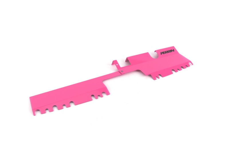 Perrin Performance Perrin 15-21 WRX/STI Radiator Shroud (With OEM Intake Scoop) - Hyper Pink PSP-ENG-512-4HP