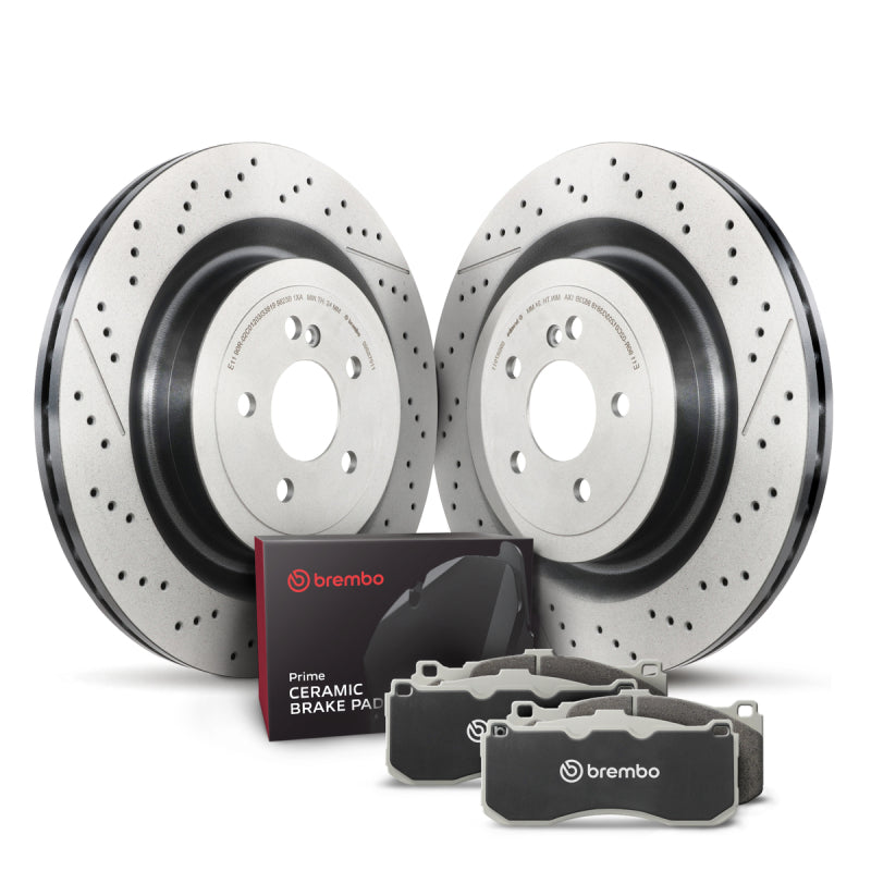 Brembo OE Rear Disc Brake Kit KT00B80 KT00B80 Photo - Primary