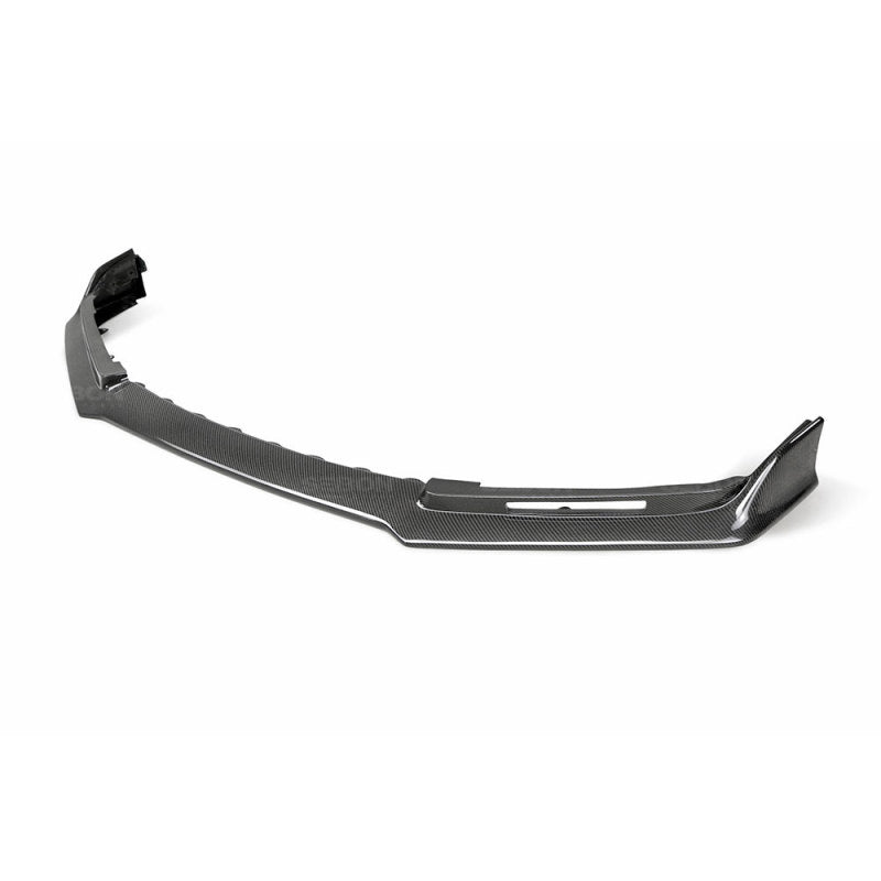 Seibon 2017 Honda Civic Type-R TA-Style Gloss Carbon Fiber Front Bumper Lip FL17HDCVR-TA FL17HDCVR-TA Photo - Primary
