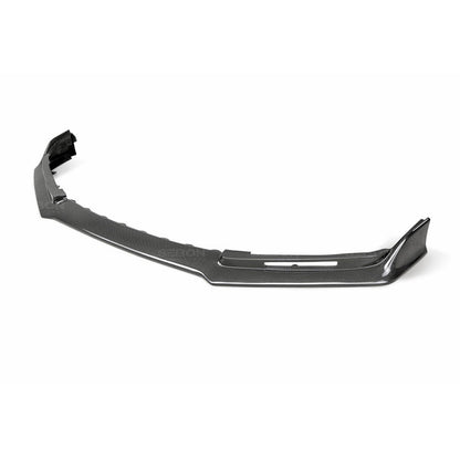 Seibon 2017 Honda Civic Type-R TA-Style Gloss Carbon Fiber Front Bumper Lip FL17HDCVR-TA FL17HDCVR-TA Photo - Primary
