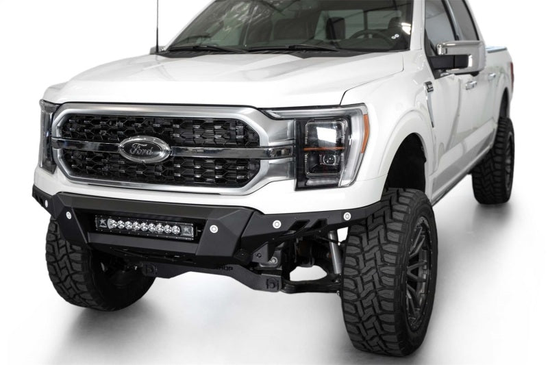 Addictive Desert Designs ADD 2021+ Ford F150 Black Label Front Bumper F190300010103 F190300010103 Photo - Mounted