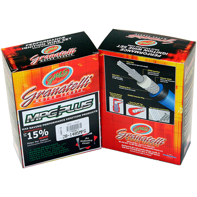Granatelli Motor Sports Granatelli 96-98 Ford Mustang GT 4.6L 2V Perf Ignition Wire Set 28-1519S 28-1519S Photo - Primary