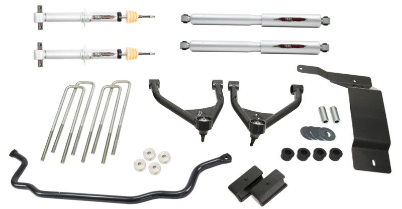 Belltech 07-13 Silverado / Sierra 1500 4WD Ext & Crew Cab 4in Trail Perf Lift Kit w/ Front Sway Bar 150207TPS 150207TPS User 1