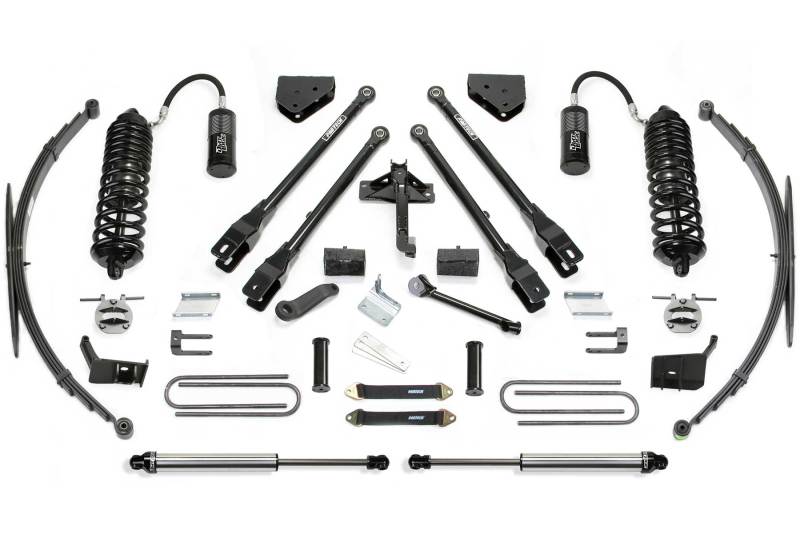 Fabtech 4 Link Lift System- 8 in. Lift - Incl. Front Dirt Logic 4.0 Resi CoilO K2278DL Photo - Primary