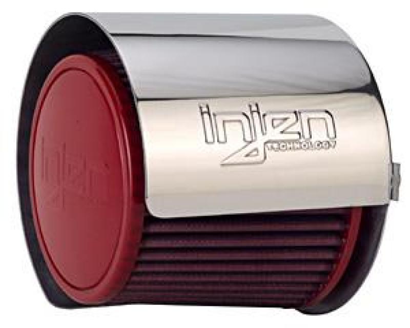Injen Polished Aluminum Air Filter Heat Shield Universal Fits 3.50 HS3500P Photo - Primary