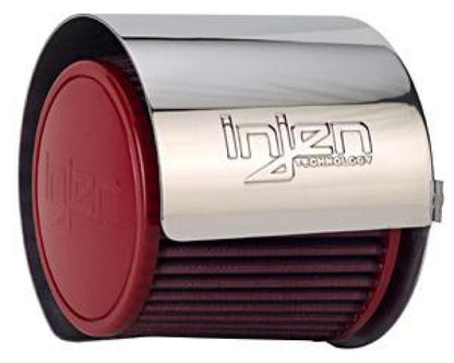 Injen Polished Aluminum Air Filter Heat Shield Universal Fits 3.50 HS3500P Photo - Primary