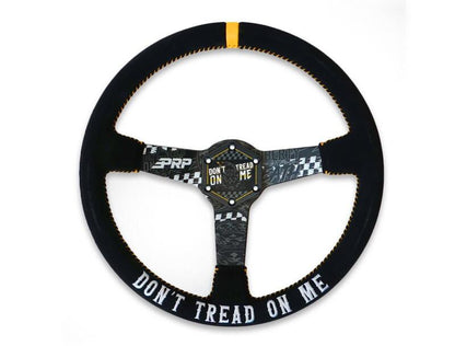 PRP Seats PRP Deep Dish Suede Steering Wheel - Dont Tread on Me G249-TR G249-TR Photo - Close Up