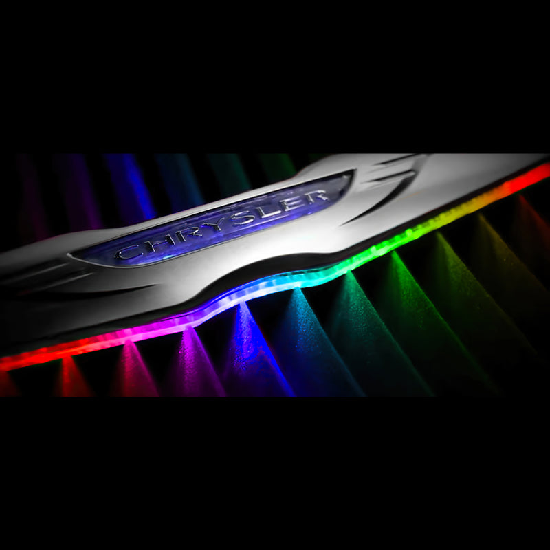 ORACLE Lighting Oracle Chrysler Illuminated LED Sleek Wing - RGB ColorSHIFT 3019-333 3019-333 Photo - Mounted