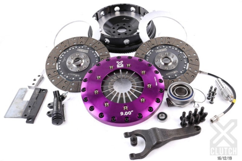 XCLUTCH XCL Clutch - 9in Twin Solid Organic Drivetrain Clutch Kits - Multi main image