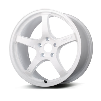 Gram Lights 57CR 18x9.5 +38 5x100 Ceramic White Pearl Wheel WGCRX38DCPP WGCRX38DCPP Photo - Primary