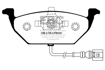 EBC Disc Brake Pad Set DP21329 Photo - Primary